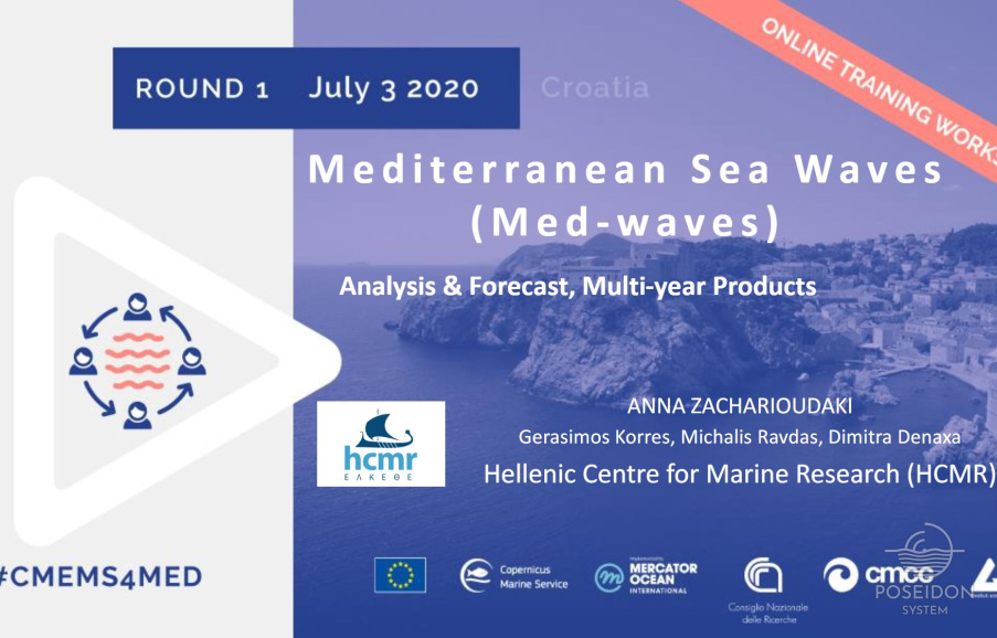 Credits for presentation of Waves Analysis and Forecast in Mediterranean Sea