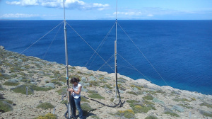 HF Radar’s antennas system at Fisini site