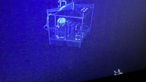 The platform as seen by ROV's camera (May 2018)