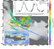 The first marine CO2 time-series in the Eastern Mediterranean